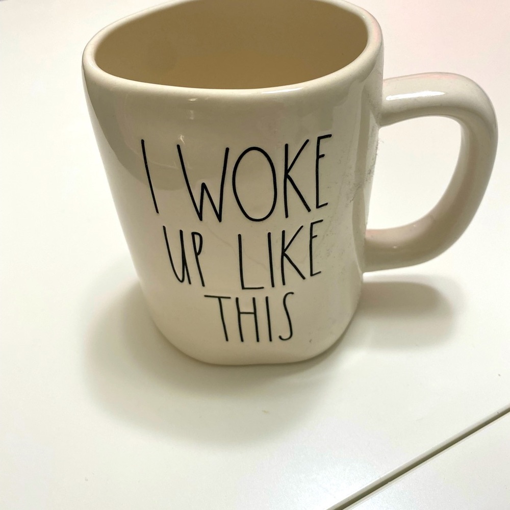 Rae Dunn I WOKE UP LIKE THIS mug